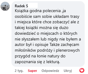 Recenzja czytelnika – zrzut ekranu